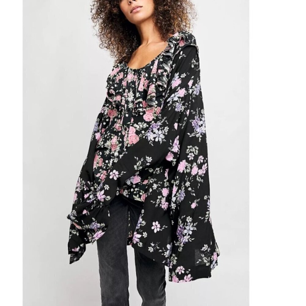 Free People Lorretta Printed Tunic